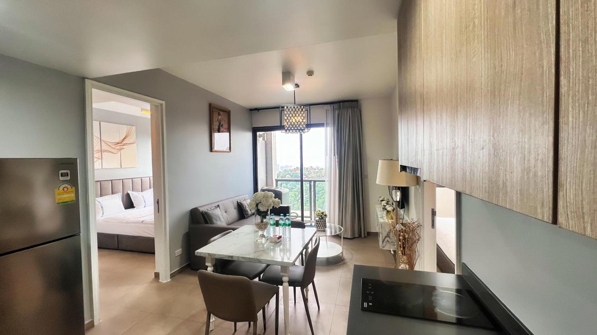 Walking Street Unixx Beautiful Sea View Appartement Pattaya